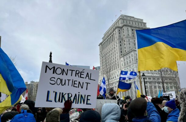 refugiés Montréal Ukraine