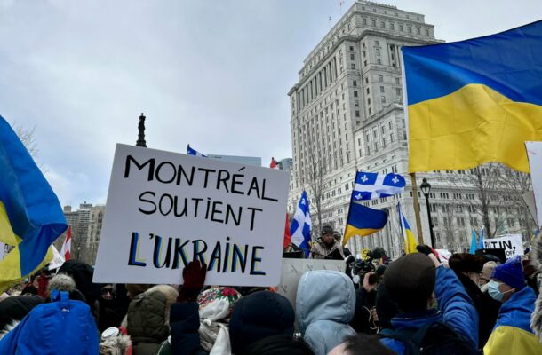 refugiés Montréal Ukraine